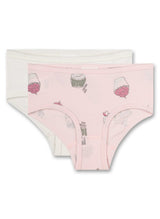 s.Oliver Girls Pack of 2 Hipslip - Briefs, Underpants, Panties, Cotton Stretch, uni