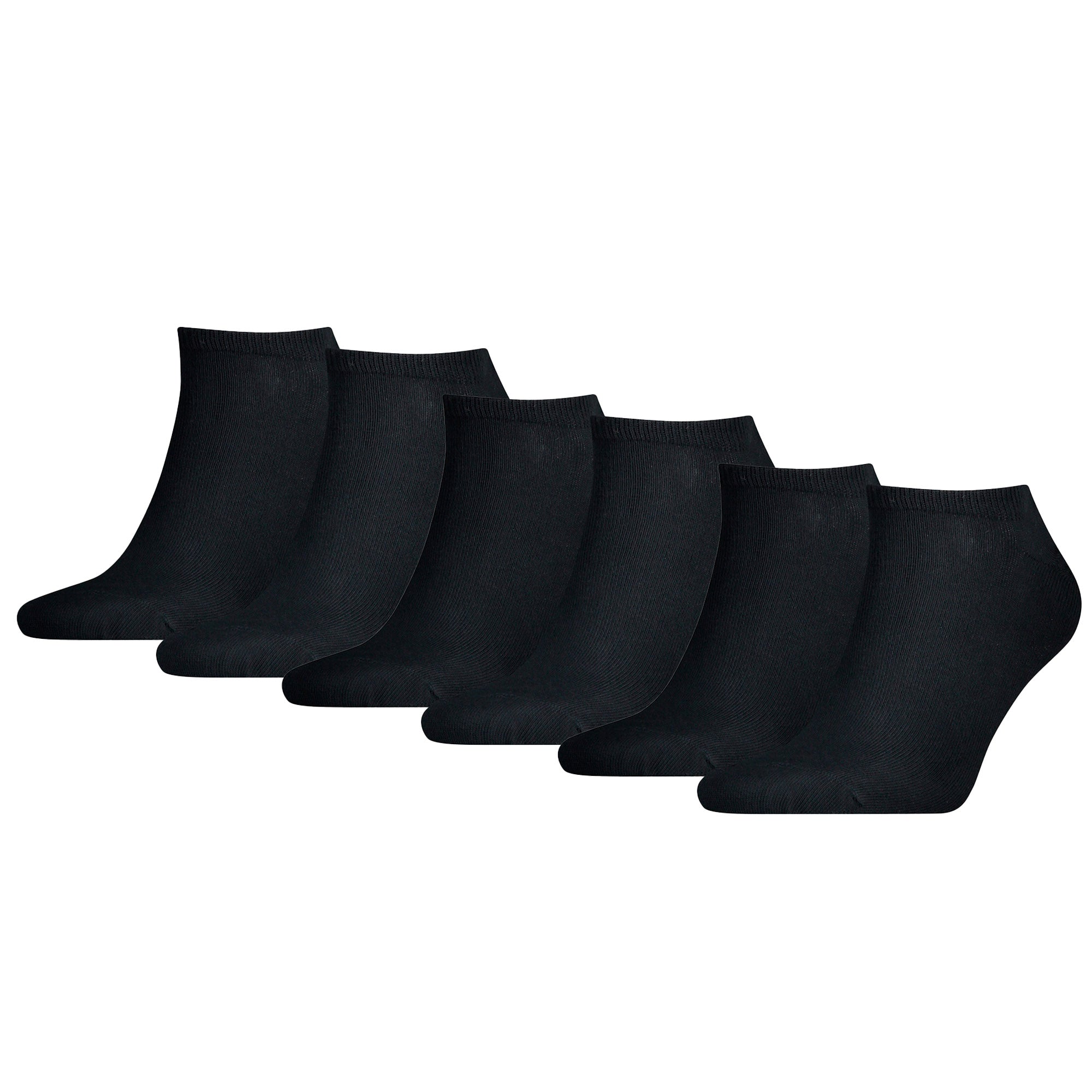 TOMMY HILFIGER Herren Sneaker Socken, 6er Pack - TH, Baumwolle, Uni, 39-49