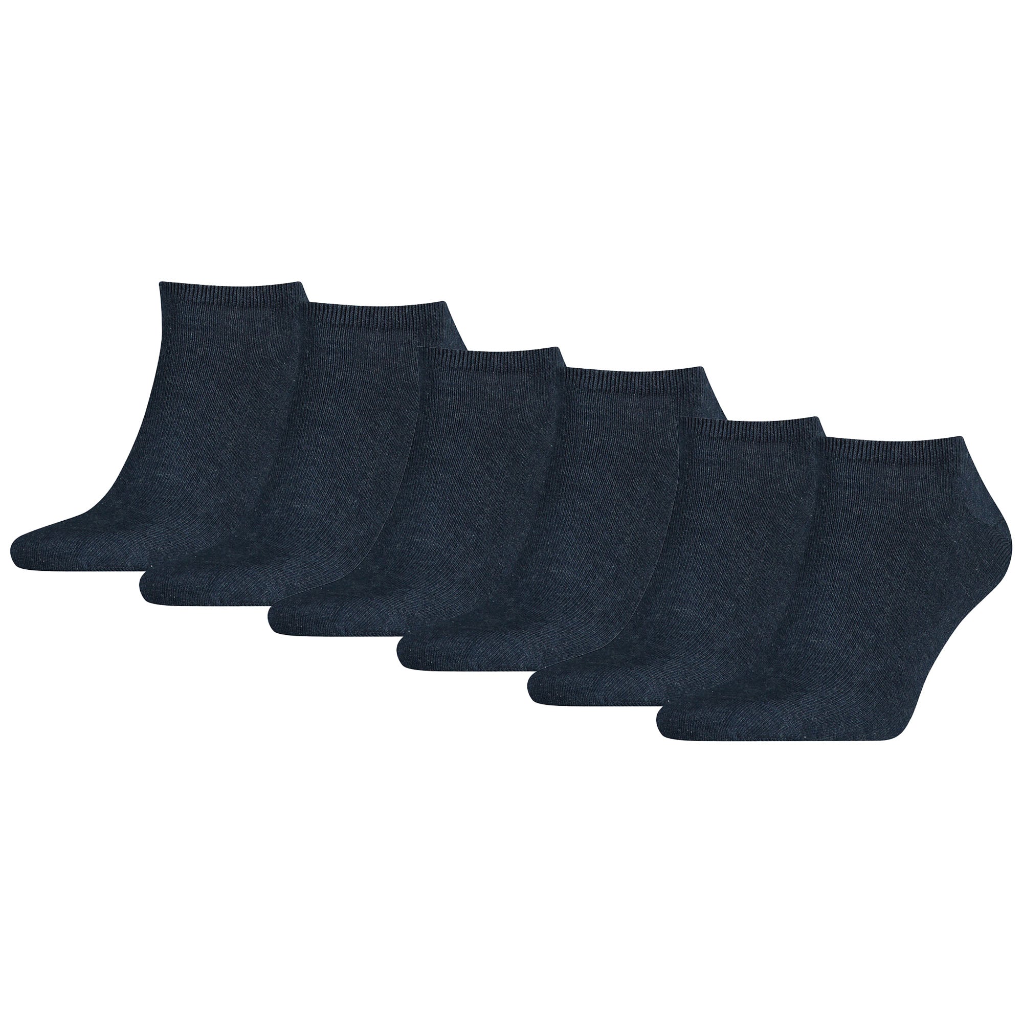 TOMMY HILFIGER Herren Sneaker Socken, 6er Pack - TH, Baumwolle, Uni, 39-49