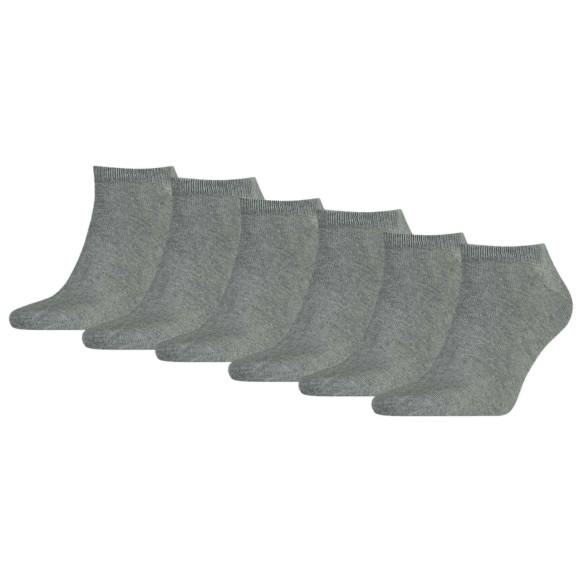 TOMMY HILFIGER Herren Sneaker Socken, 6er Pack - TH, Baumwolle, Uni, 39-49