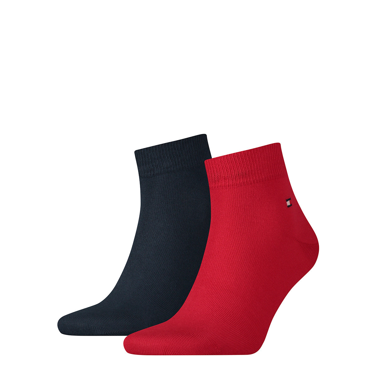 TOMMY HILFIGER Herren Quarter Socken, Vorteilspack - Sneaker, Unifarben, 39-49