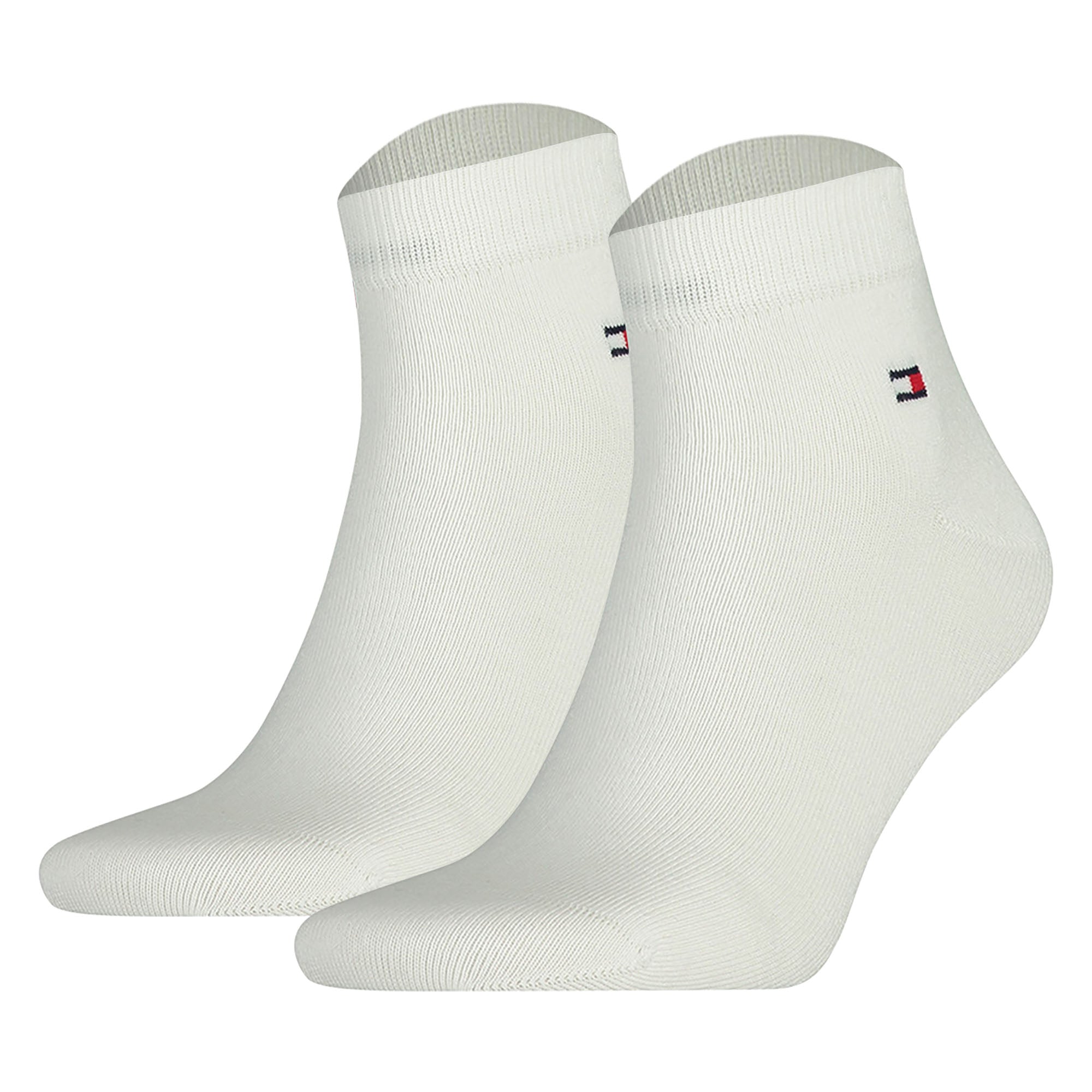 TOMMY HILFIGER Herren Quarter Socken, 2er Pack - Sneaker, Unifarben, 39-49