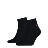TOMMY HILFIGER Herren Quarter Socken, Vorteilspack - Sneaker, Unifarben, 39-49