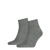 TOMMY HILFIGER Herren Quarter Socken, Vorteilspack - Sneaker, Unifarben, 39-49