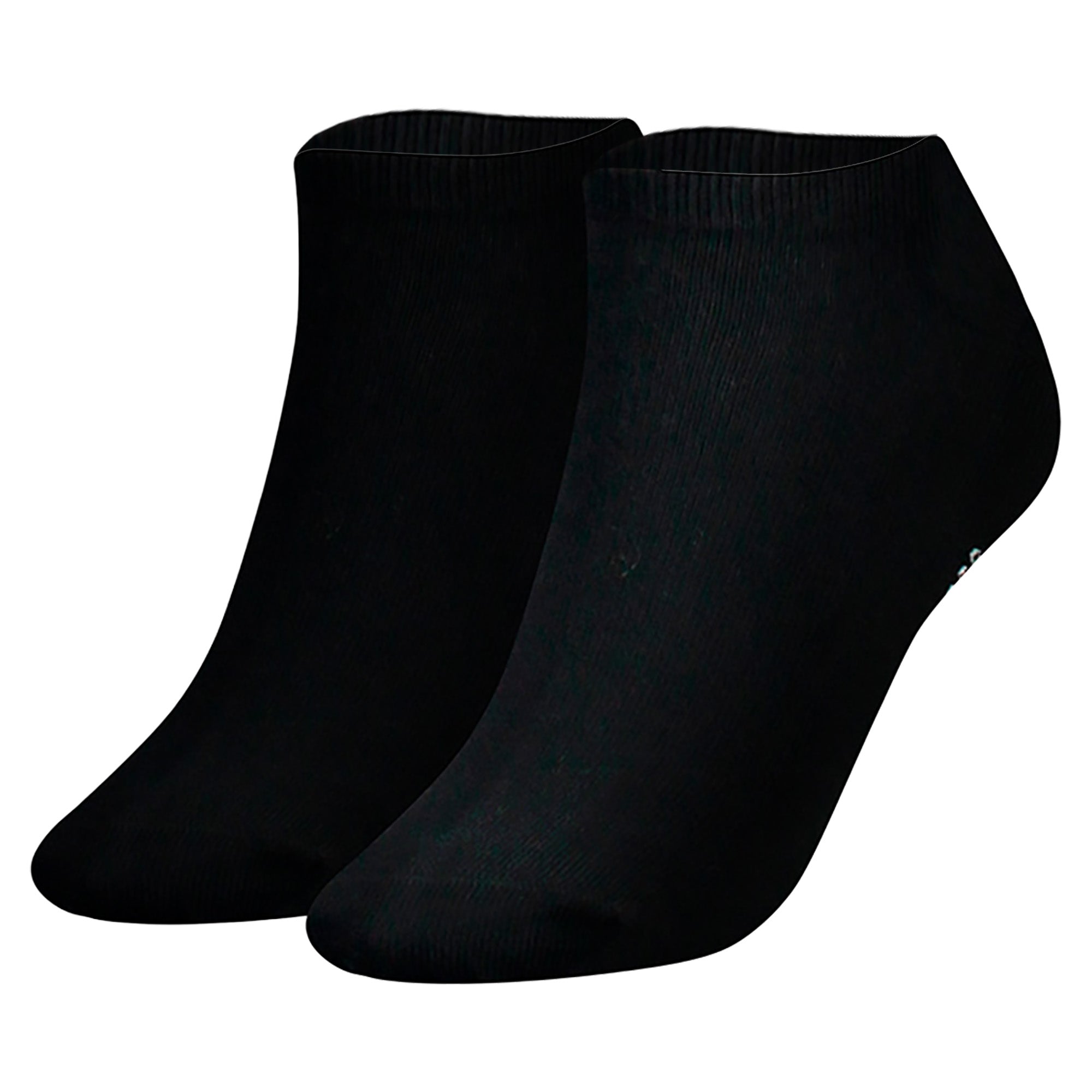 TOMMY HILFIGER Ladies Sneaker Socks, 2-pack - TH, cotton, plain