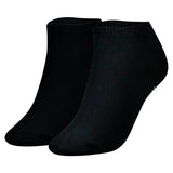 TOMMY HILFIGER Ladies Sneaker Socks, 2-pack - TH, cotton, plain