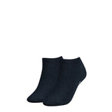 TOMMY HILFIGER Ladies Sneaker Socks, 2 - TH, cotton, plain, 35-42