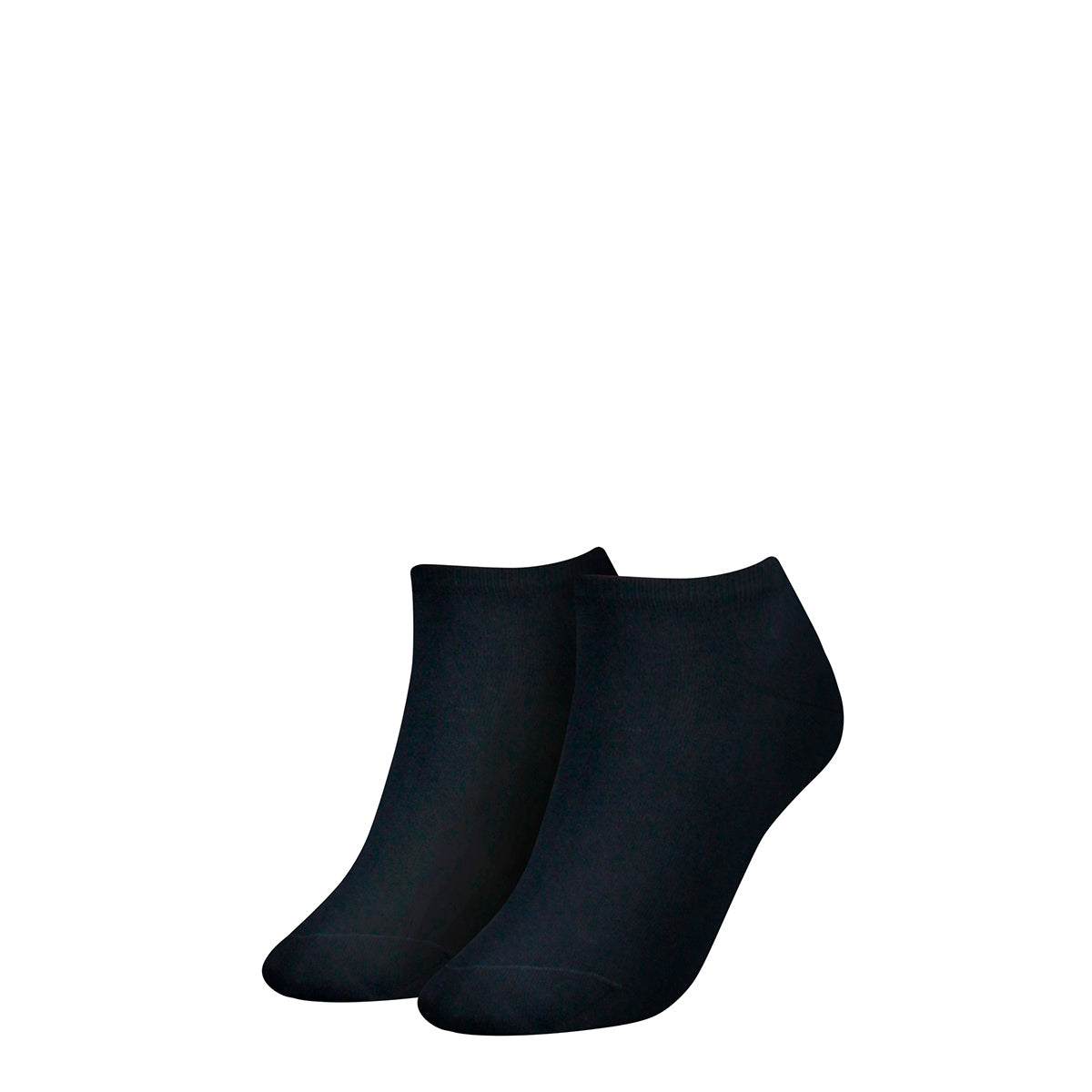 TOMMY HILFIGER Ladies Sneaker Socks, 2 - TH, cotton, plain, 35-42