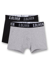 s.Oliver Jungen Hipshorts - 2er Pack, Pants, Unterhose, Cotton Stretch