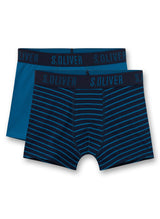 s.Oliver Jungen Hipshorts - 2er Pack, Pants, Unterhose, Cotton Stretch