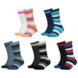 TOMMY HILFIGER Kinder Socken, Vorteilspack - Basic Stripe, TH, Streifen, 23-42