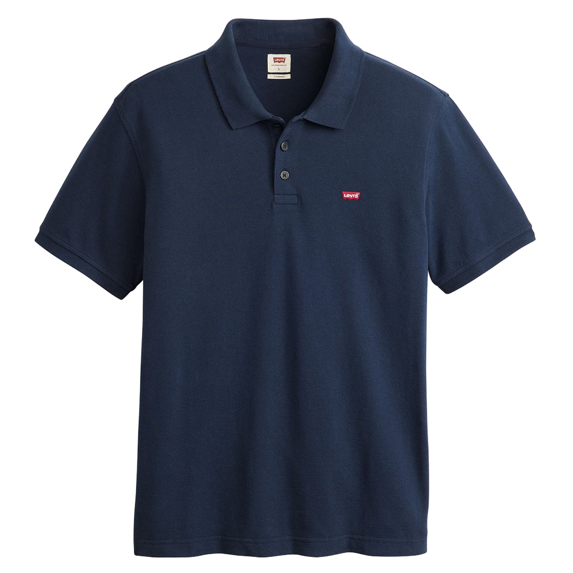 Levi's Herren Poloshirt - Housemark Polo, Baumwolle, einfarbig
