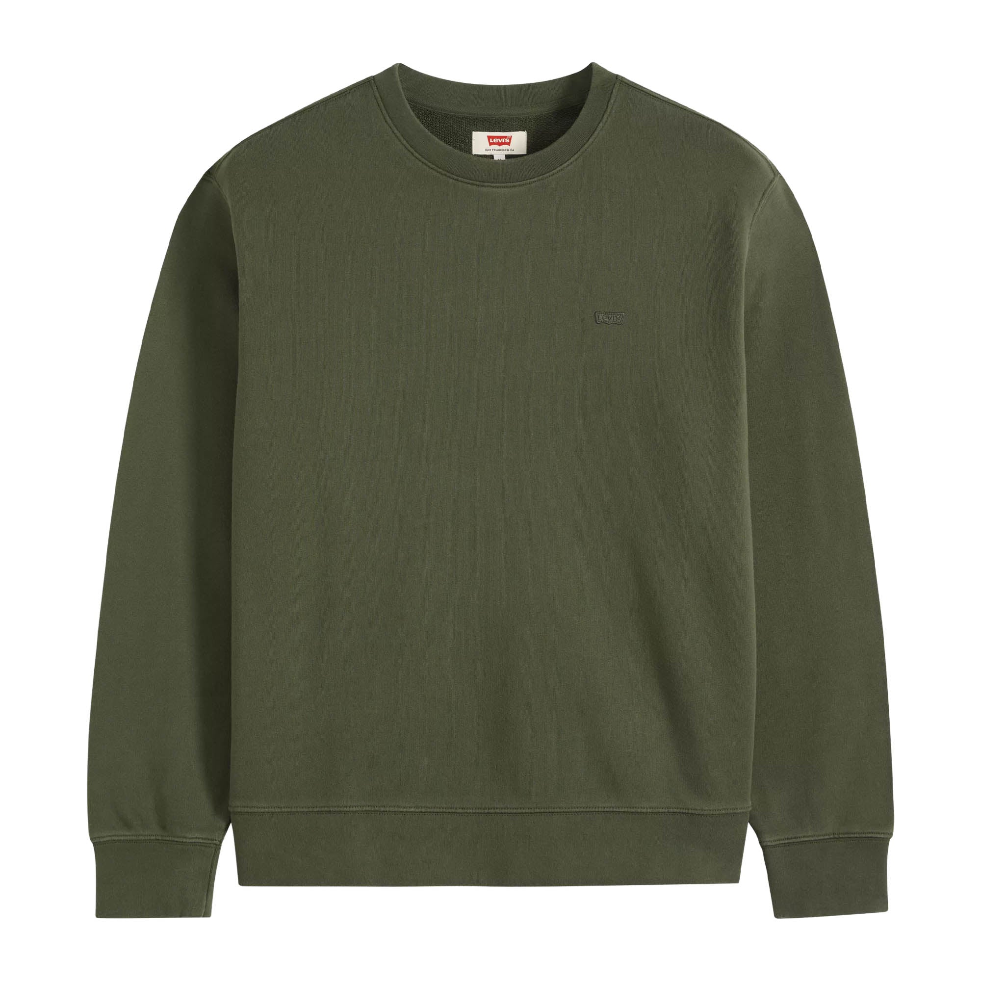 Levi's Herren Sweatshirt - The Original Housemark Crew, Rundhals, Baumwolle