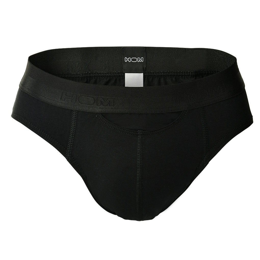 HOM Herren Slip - Mini Briefs HO1, Unterhose, Baumwoll-Modal, einfarbig