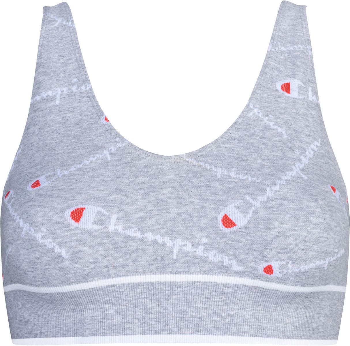 Champion Damen Bustier - Seamless Bralette, Allover-Logo