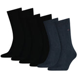 TOMMY HILFIGER Herren Socken, 6er Pack - Classic, Strümpfe, einfarbig