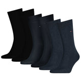 TOMMY HILFIGER Herren Socken, 6er Pack - Classic, Strümpfe, einfarbig