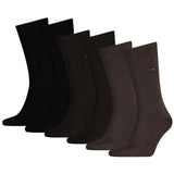 TOMMY HILFIGER Herren Socken, 6er Pack - Classic, Strümpfe, einfarbig
