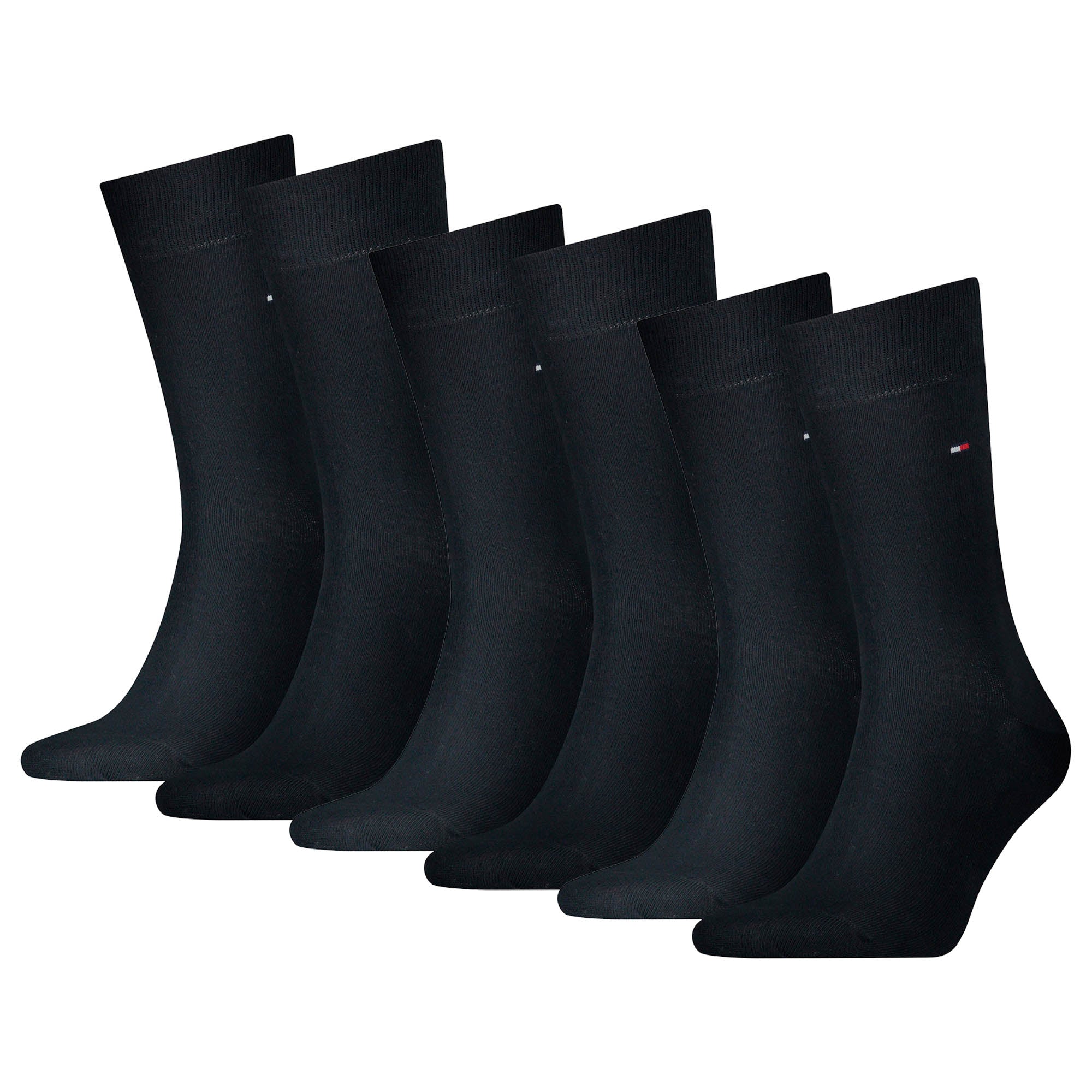 TOMMY HILFIGER Herren Socken, 6er Pack - Classic, Strümpfe, einfarbig
