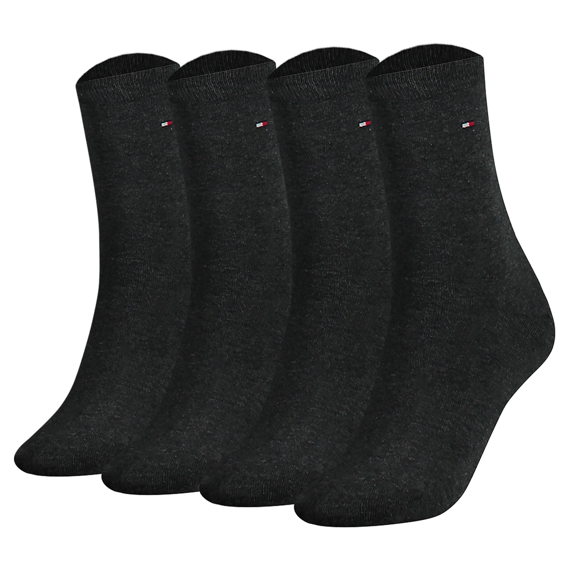 TOMMY HILFIGER Damen Socken, 4er Pack - Classic, Strümpfe, einfarbig