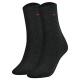 TOMMY HILFIGER Damen Socken, 2er Pack - Classic, Strümpfe, einfarbig
