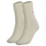 TOMMY HILFIGER Damen Socken, 2er Pack - Classic, Strümpfe, einfarbig