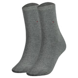 TOMMY HILFIGER Damen Socken, 2er Pack - Classic, Strümpfe, einfarbig