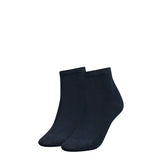 TOMMY HILFIGER Damen Quarter Socken, Vorteilspack - TH, Baumwolle, 35-42, einfarbig