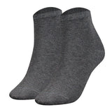 TOMMY HILFIGER Women's Quarter Socks, 2-pack - TH, cotton, 35-42, plain