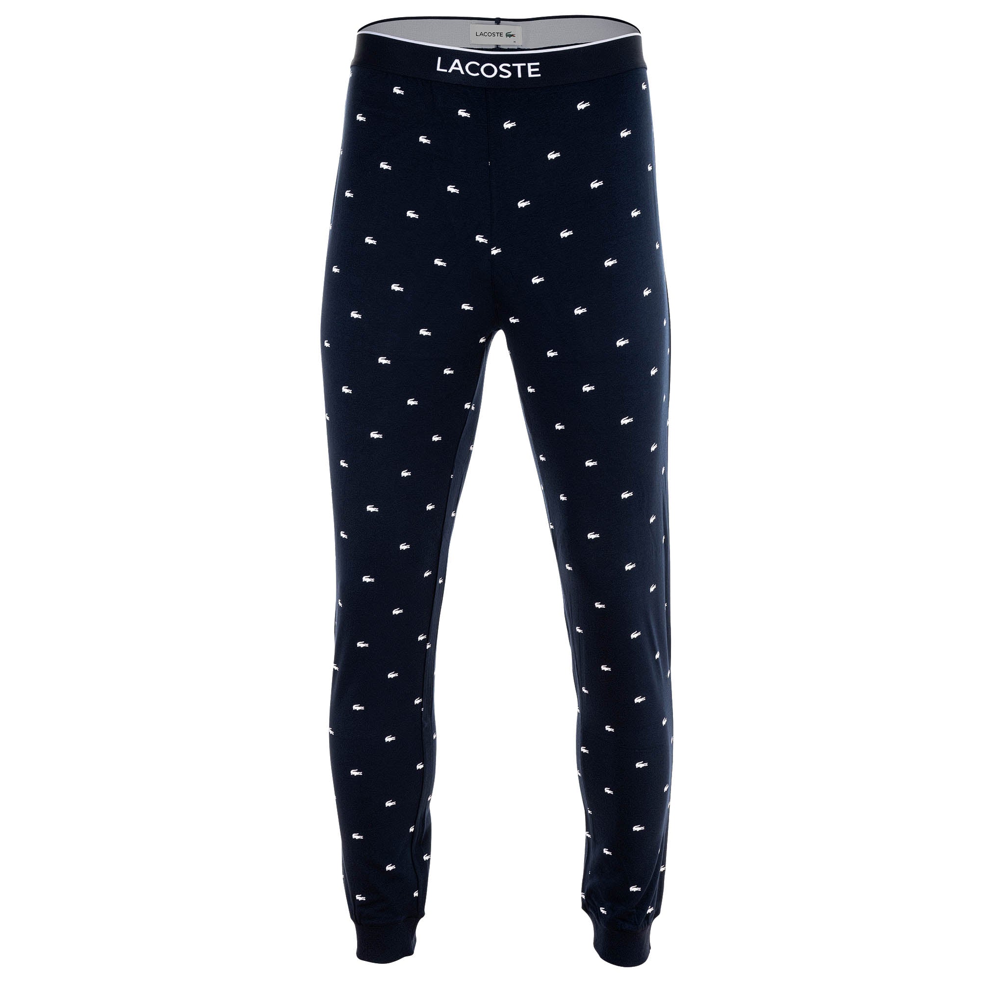 LACOSTE Herren Schlafhose - Loungewear, Pyjama Hose, lang, Logo