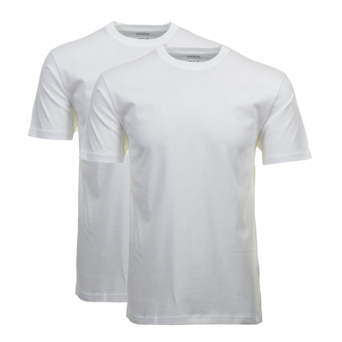 RAGMAN Herren T-Shirt Vorteilspack - 1/2 Arm, Unterhemd, Rundhals
