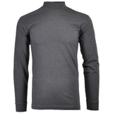 RAGMAN Herren Stehkragen-Pullover - Langarm Basic Stehkragen Regular, Single Jersey, einfarbig