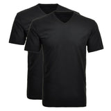 RAGMAN Men's T-Shirt 2-pack - 1/2 sleeve, undershirt, V-Neck