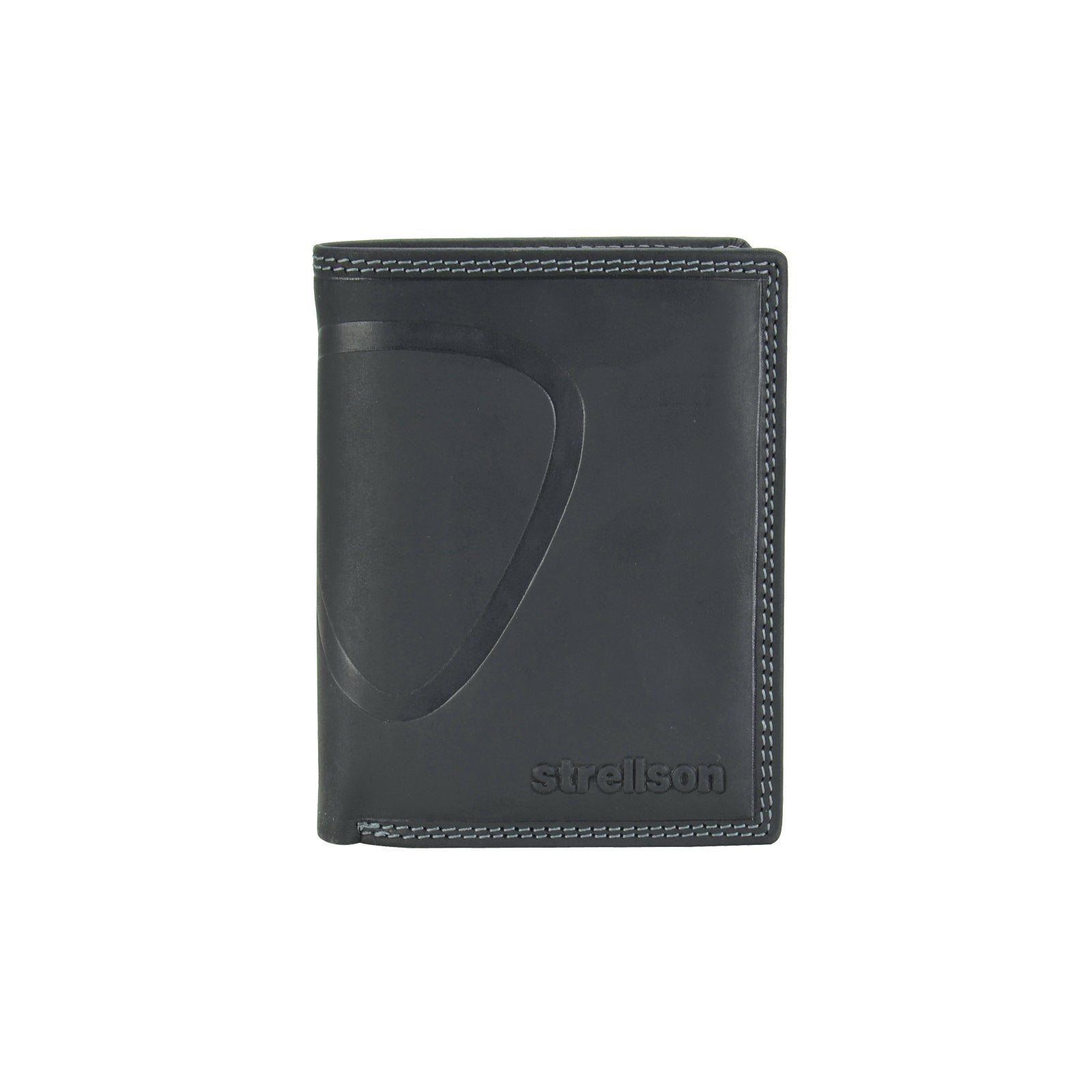 Strellson Mens Wallet, genuine leather - Baker Street Billfold V8, 9,5x12,5x2cm (HxLxB)
