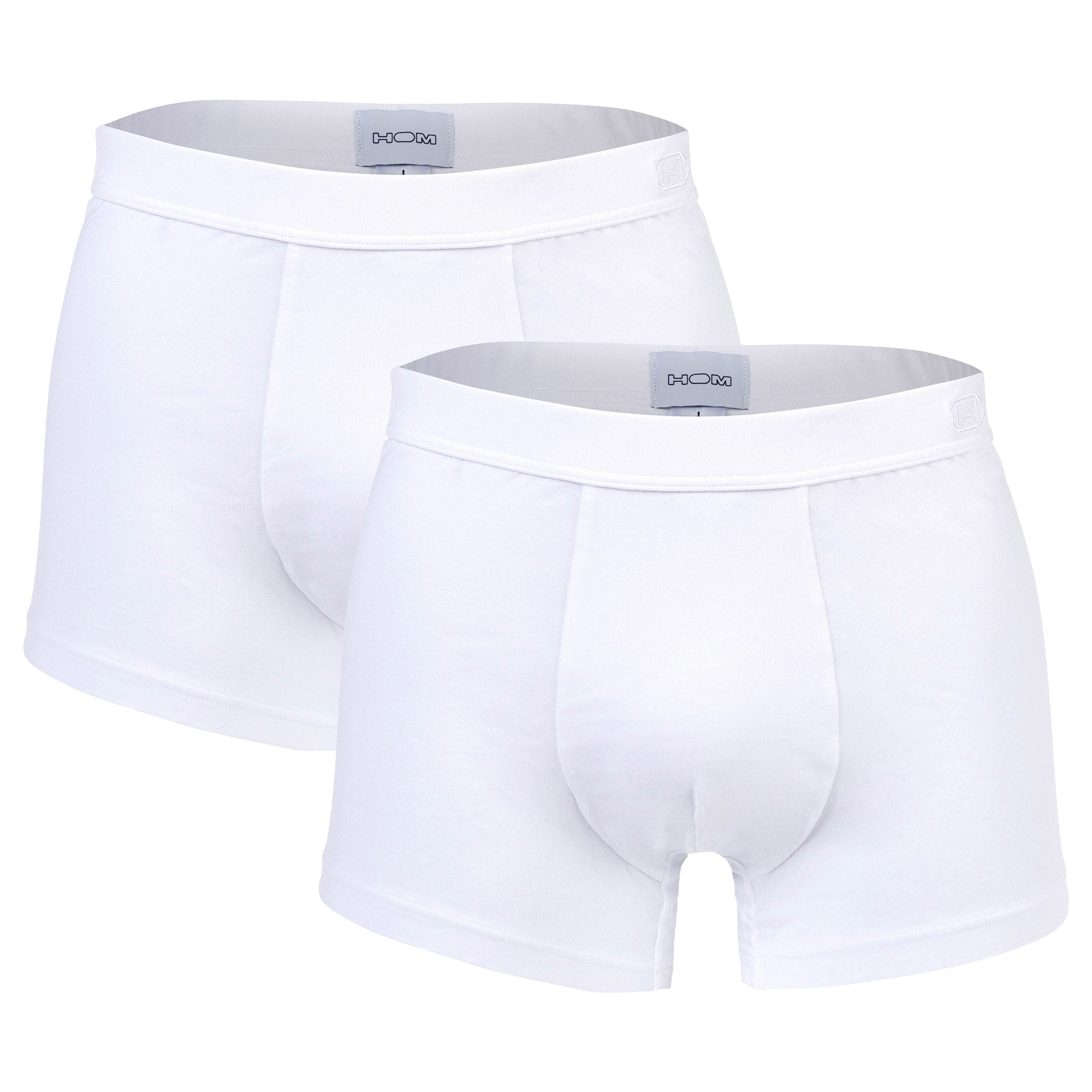 HOM Herren Comfort Boxer Briefs 2er Pack - Supreme Cotton, Slip, Unterwäsche, einfarbig