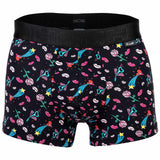 HOM Herren Boxer Brief - Amour, Boxershorts, Unterwäsche, gemustert