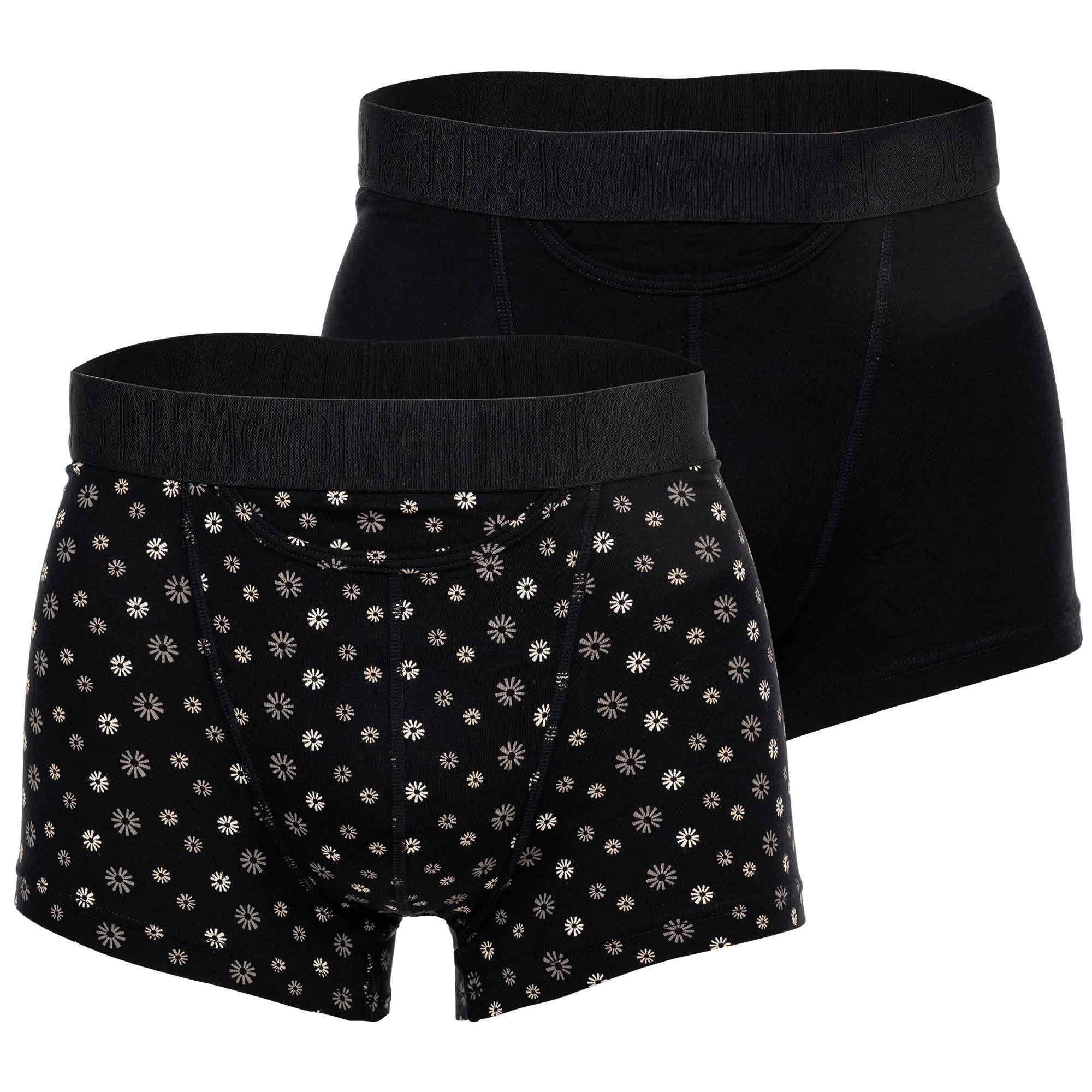 HOM Herren Boxershorts 2er Pack - Boxer Briefs HO1 Joan #2, Baumwolle