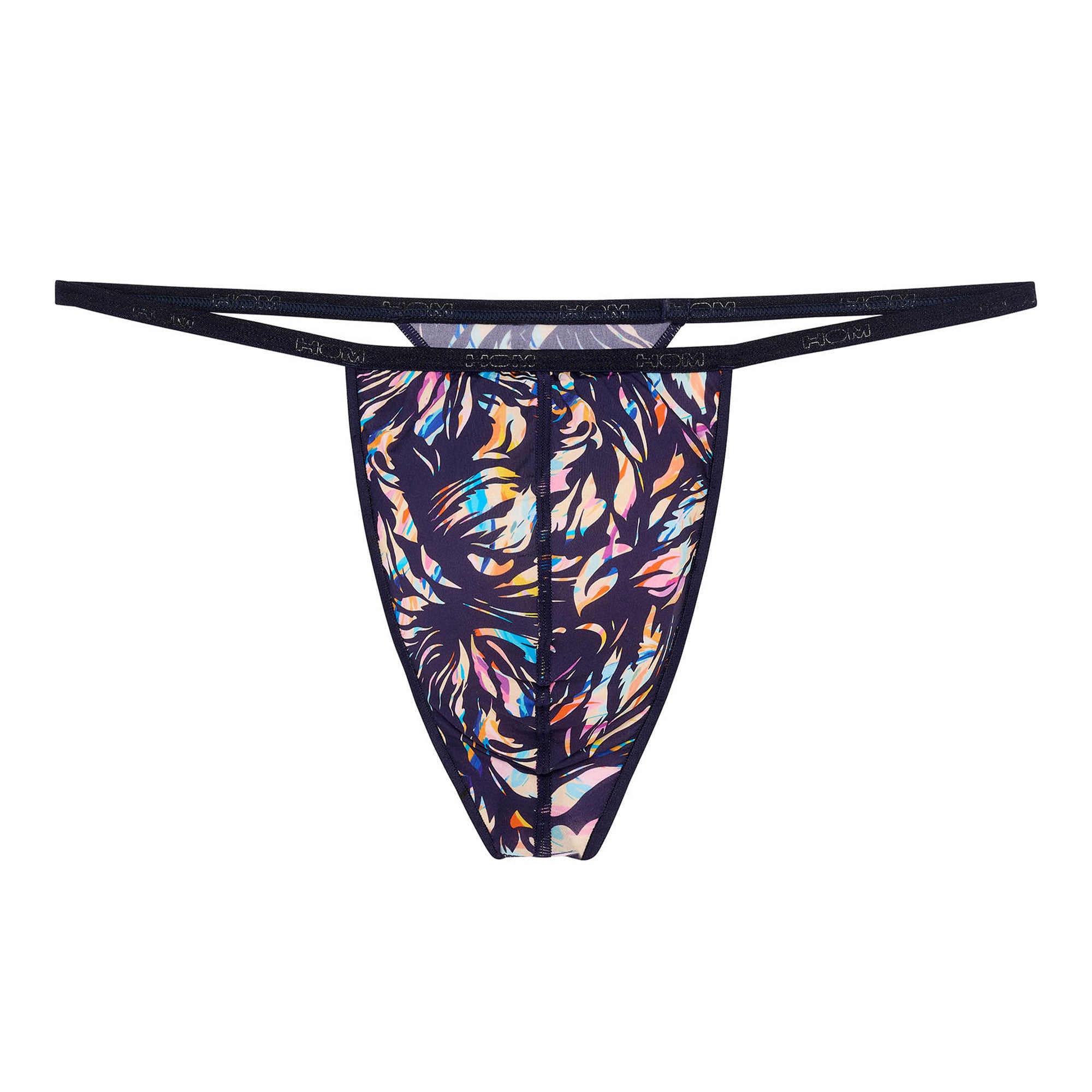 HOM Herren G-String - VISCAYA, Tanga, Unterwäsche, gemustert