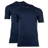 HOM Herren T-Shirt Crew Neck 2er Pack - Tee Shirt Harro New, kurzarm, Rundhals, einfarbig