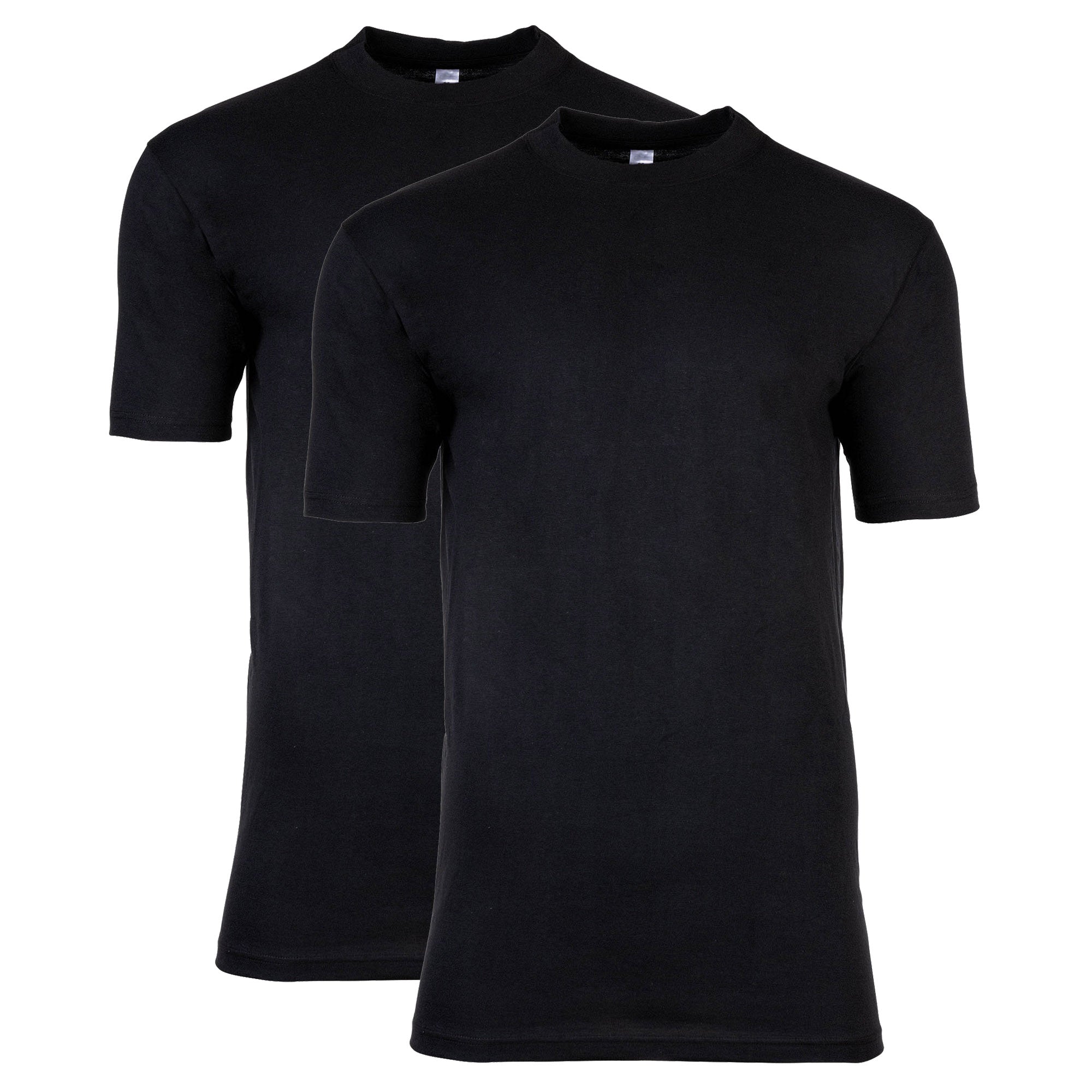 HOM Herren T-Shirt Crew Neck 2er Pack - Tee Shirt Harro New, kurzarm, Rundhals, einfarbig