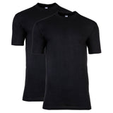 HOM Herren T-Shirt Crew Neck 2er Pack - Tee Shirt Harro New, kurzarm, Rundhals, einfarbig