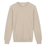 DSTREZZED Herren Strickpullover - Mercury Crew, Rundhals, Melange Slub, Baumwoll-Mix