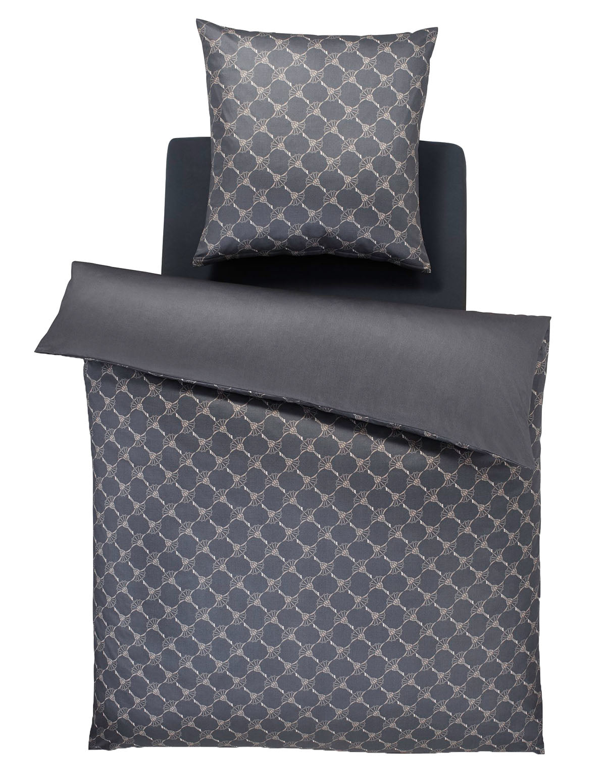 JOOP! Bettwäsche 2 teilig - Cornflower Gradiant, Comfort-Satin, Baumwolle, Jacquard