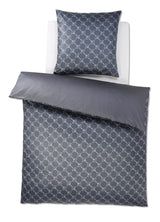 JOOP! Bettwäsche 2 teilig - Cornflower Gradiant, Comfort-Satin, Baumwolle, Jacquard