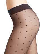 FALKE Damen Strumpfhose - ultra-transparent, Polka Dots, feine Pünktchen, 15 DEN