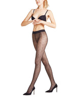 FALKE Damen Strumpfhose - ultra-transparent, Polka Dots, feine Pünktchen, 15 DEN