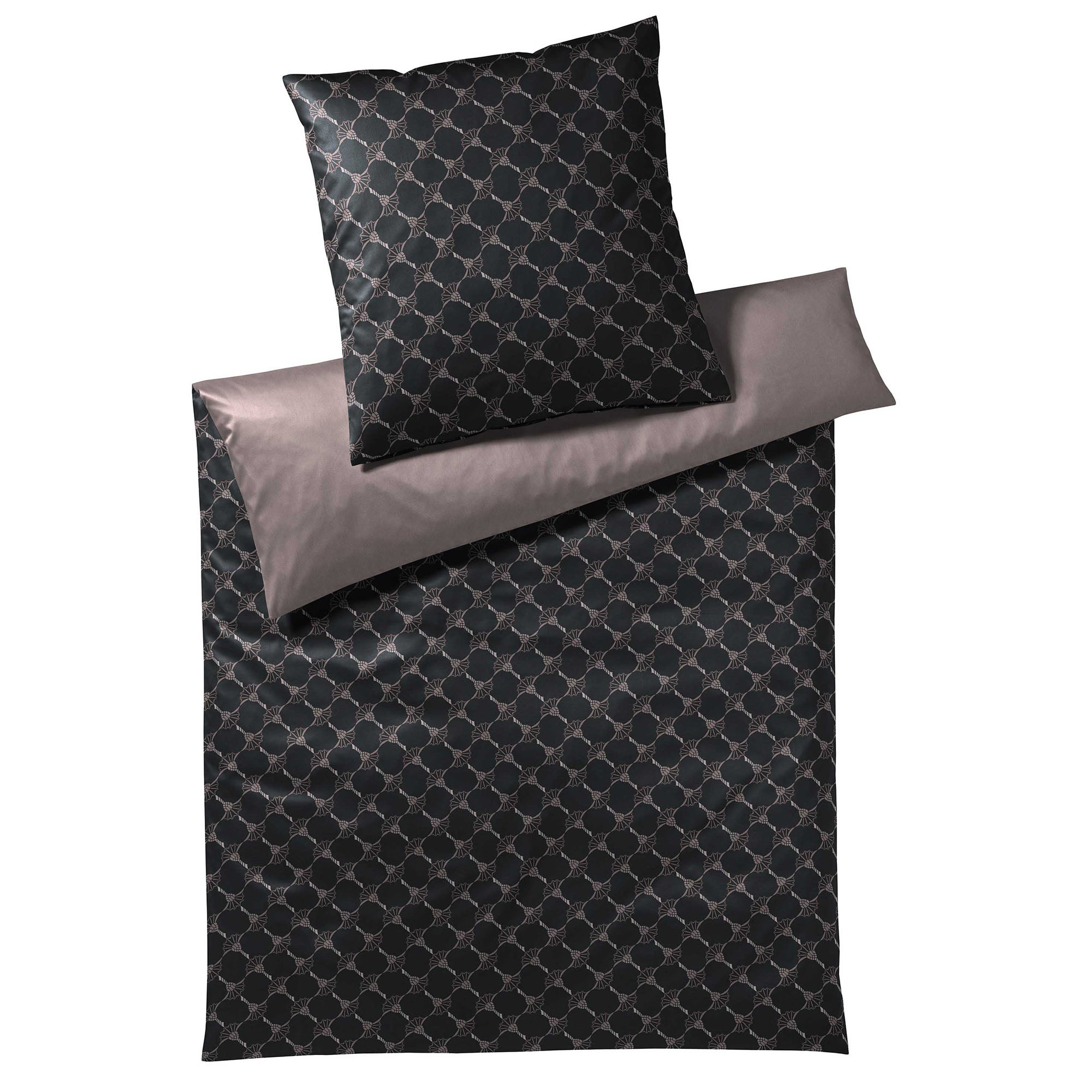 JOOP! Bettwäsche 2 teilig - Cornflower Double, Comfort-Satin, Baumwolle, Jacquard
