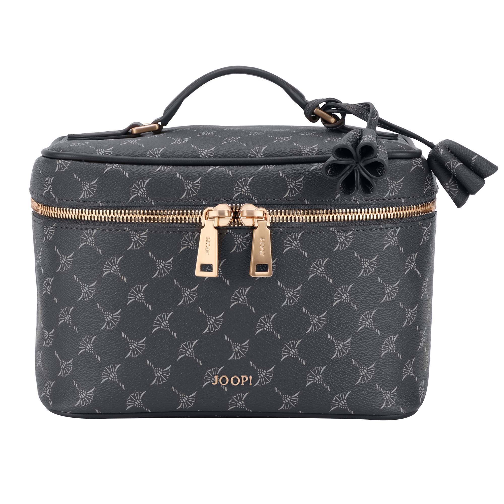 JOOP! Ladies Cosmetic Bag - Cortina 1.0 Flora Washbag mhz, Cornflower, Logo, 24x17x13cm (WxHxD)