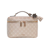 JOOP! Damen Kosmetiktasche - Cortina 1.0 Flora Washbag mhz, Cornflower, Logo, 17x24x13cm (HxBxT)