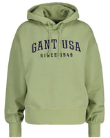 GANT Damen Sweatshirt - D1. USA Hoodie, Kapuzen-Pullover, Logo Stickerei
